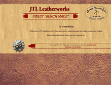 Tablet Screenshot of jtlleatherworks.com